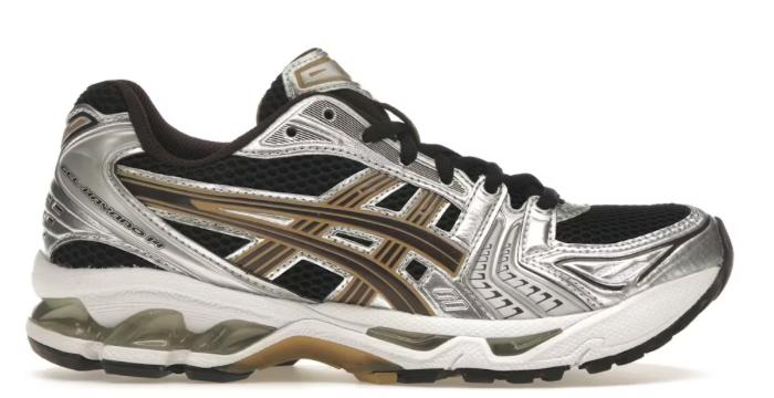 Asics Gel Kayano 14 Black Coffee Silver