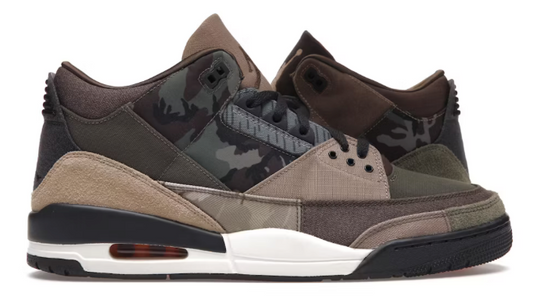 Jordan 3 Retro Patchwork Camo U8.5