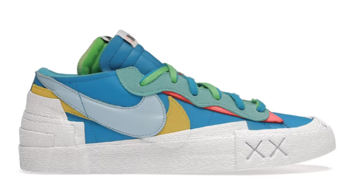 Nike Blazer Low Sacai Kaws Neptune Blue U9