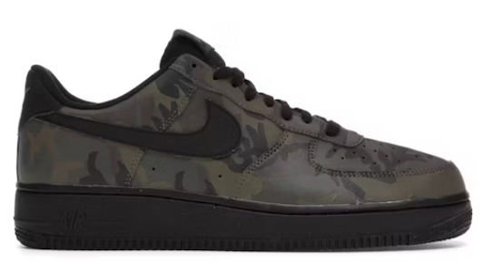 Nike Air Force 1 Low Refelctive Woodland Camo