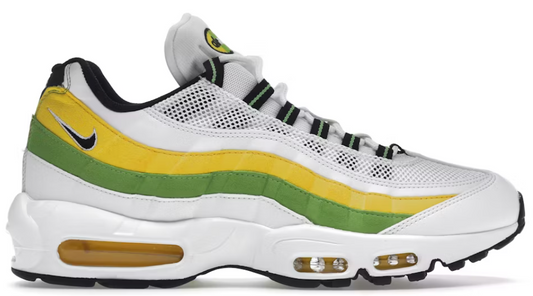 Nike Air Max 95 Essential White Green Apple Tour Yellow