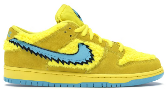 Nike SB Dunk Low Grateful Dead Bears Opti Yellow