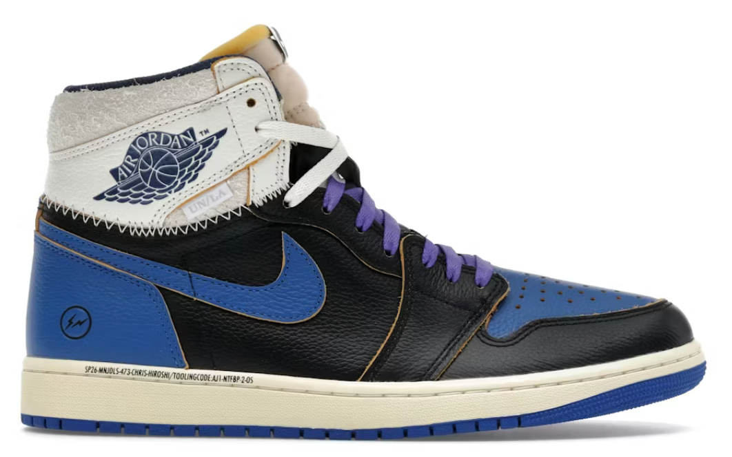 Jordan 1 Retro High Fragment Union La Sport Royal