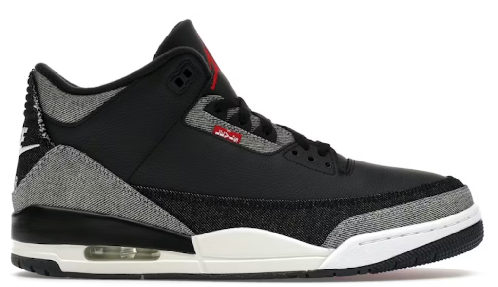 Jordan 3 Retro Levi's Black