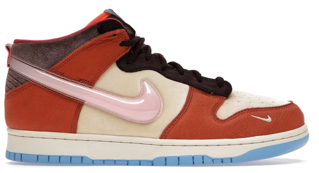 Nike Dunk Mid Social Stuides Free Lunch Chocolate Milk