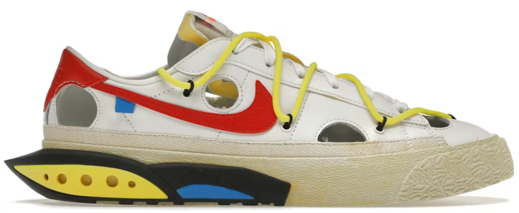 Nike Off White Blazer Low University Red U8.5