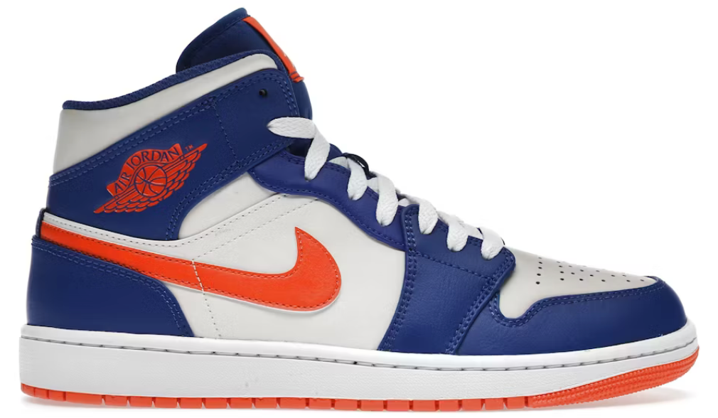 Jordan 1 Mid Knicks