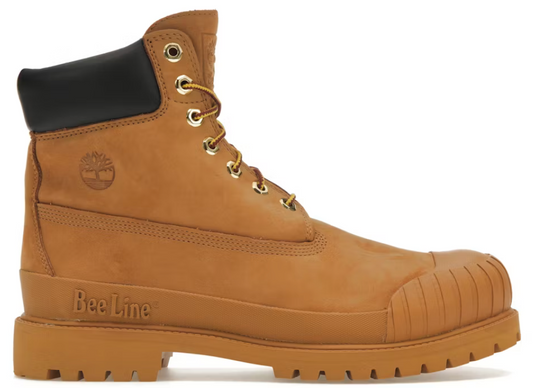 Timberland 6" Boot Premium Bee Line Rubber Toe WP Wheat Nubuck