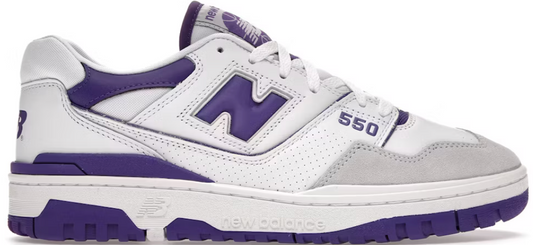 New Balance 550 White Purple