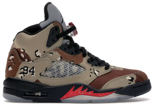 Jordan 5 Retro Supreme Desert Camo U10