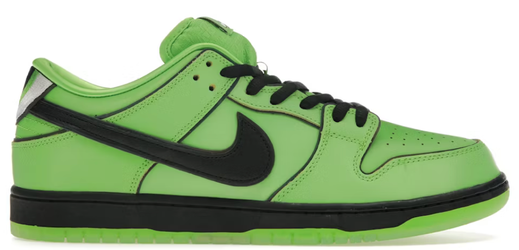 Nike Dunk Low Sb The Powerpuff Girls Buttercup U8