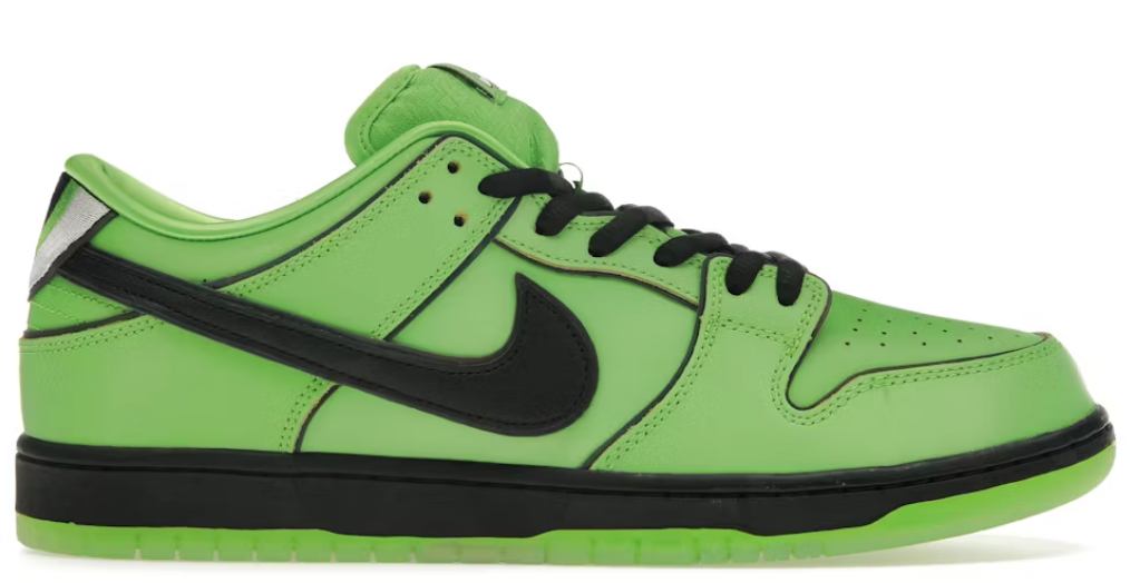 Nike Dunk Low Sb The Powerpuff Girls Buttercup