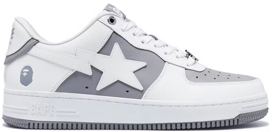 A Bathing Ape Bape Sta Low #6 Gray U9