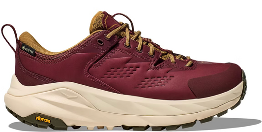 Hoka One One Kaha Low Gore-Tex Elite Terrain System Varsity Burgundy Alabaster