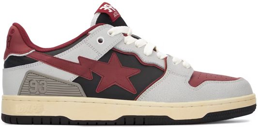A Bathing Ape Bape SK8 Sta Vintage White Red