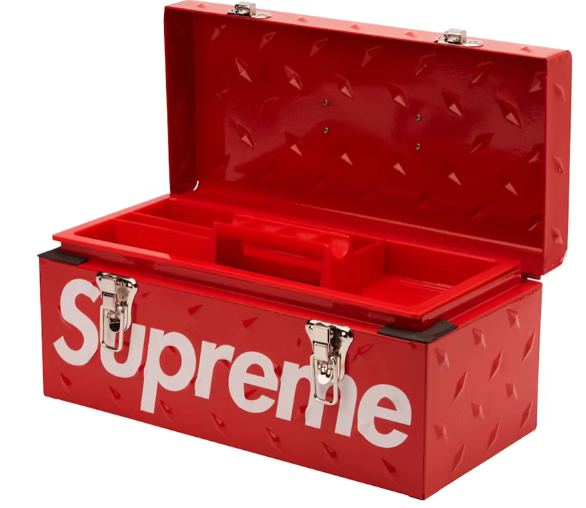 Supreme FW18 Diamond Plate Tool Box