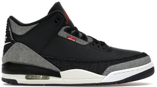 Jordan 3 Retro Levi's Black U10