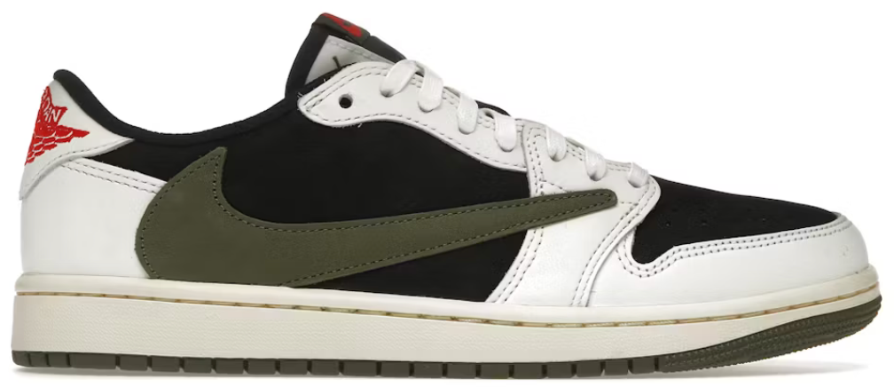 Jordan 1 Retro Low OG Travis Scott Olive U12W