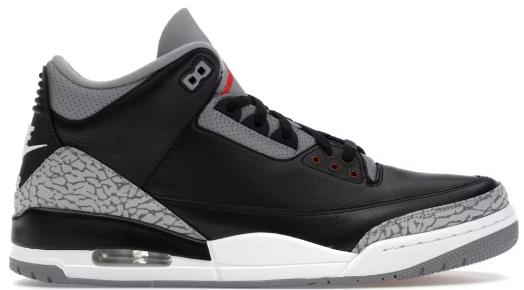 Jordan 3 Retro Black Cement (2024) U10