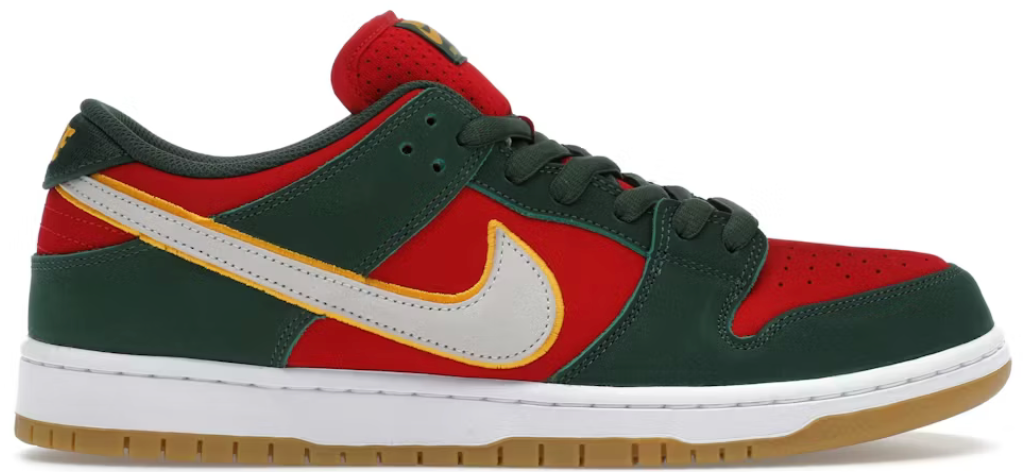 Nike Sb Dunk Low Seattle Supersonics U10