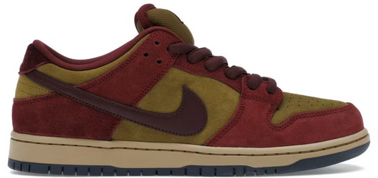 Nike Sb Dunk Low Dark Team Red Olive Flak U10