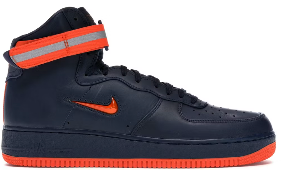 Nike Air Force 1 High NYC Obsidian Orange U7