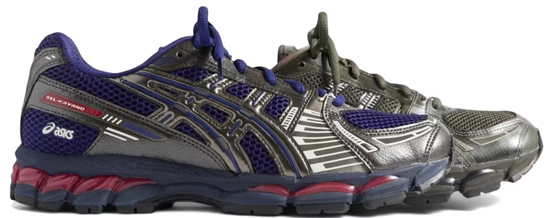 Asics Gel-Kayano 12.1 Kith Marvel vs. Capcom Captain America vs. Guile