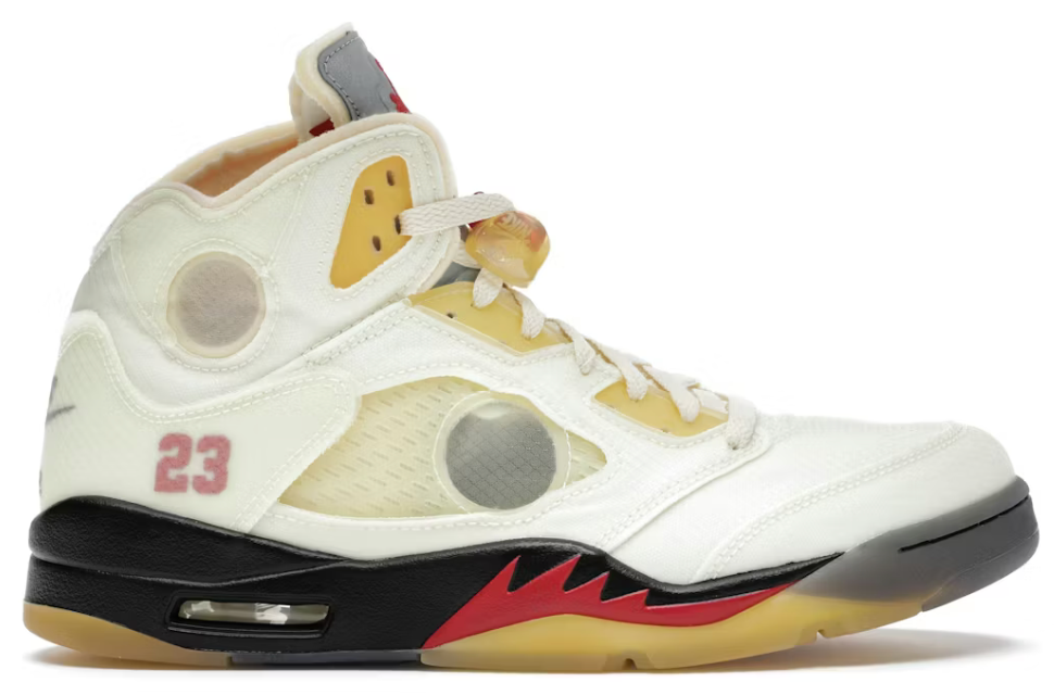 Jordan 5 Retro Off White Sail U5.5