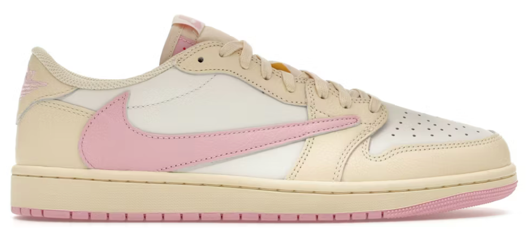 Jordan 1 Retro Low Travis Scott Shy Pink U10.5