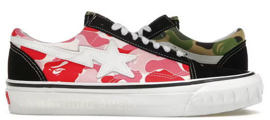 Vans LX Old Skool Bape ABC Multi-Camo U10