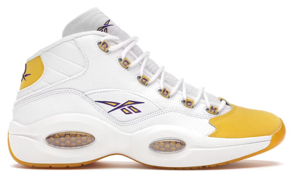 Reebok Question Mid Yellow Toe U12