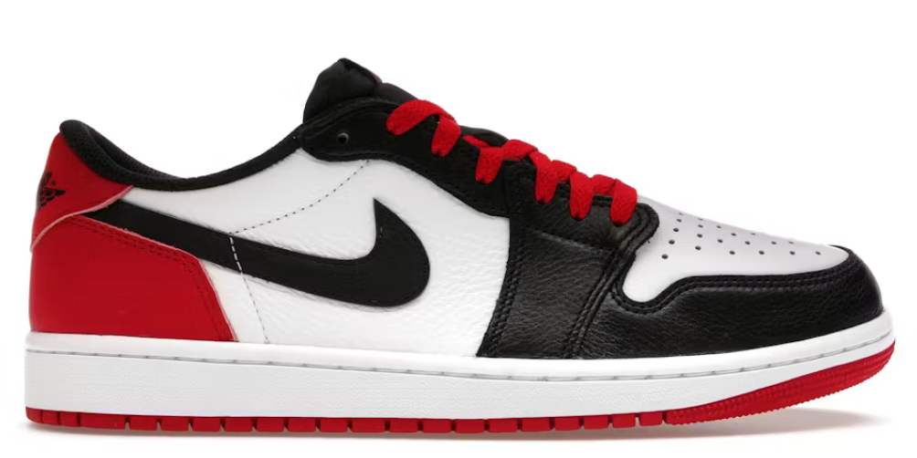 Jordan 1 Retro Low Black Toe (2023) U6.5