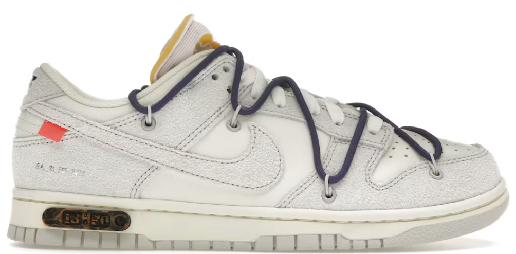 Nike Dunk Low Off White Lot 18 U10.5