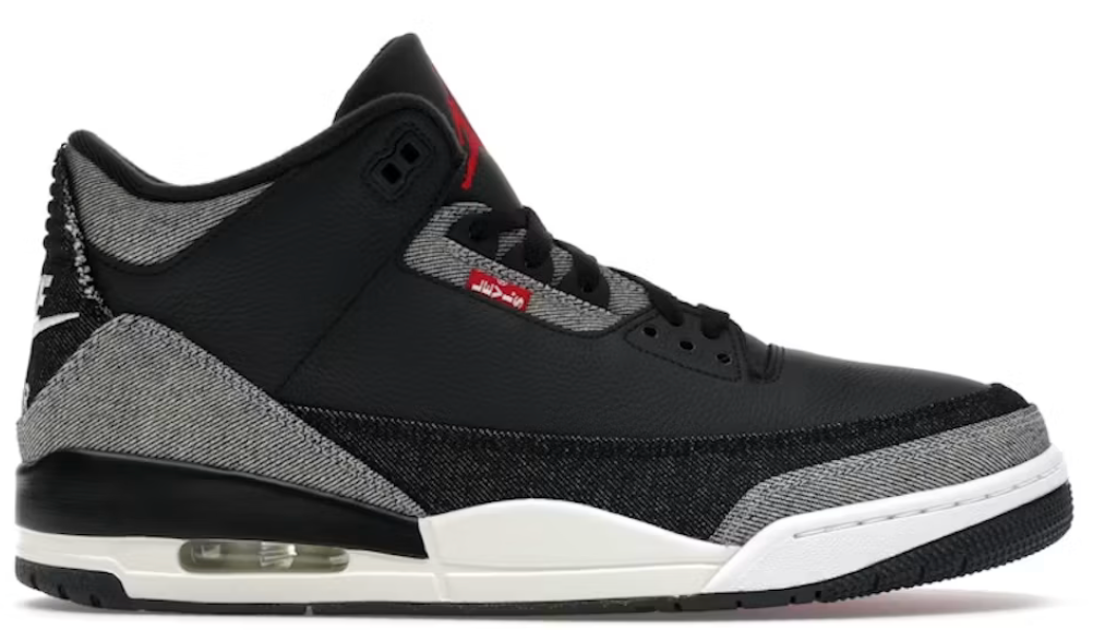 Jordan 3 Retro Levi's Black U10