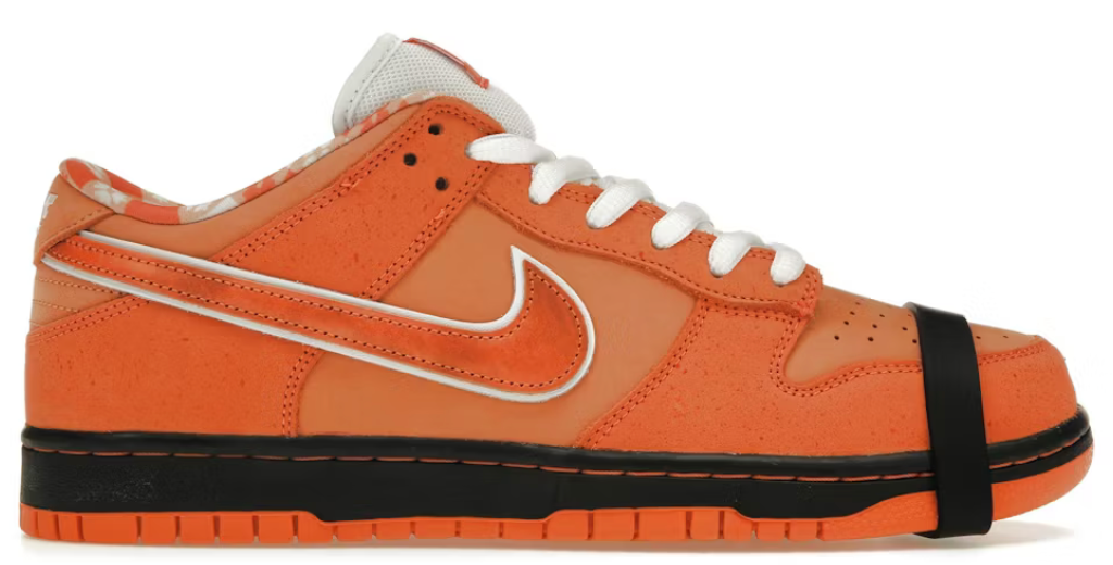 Nike Sb Dunk Low Concepts Orange Lobster U9.5