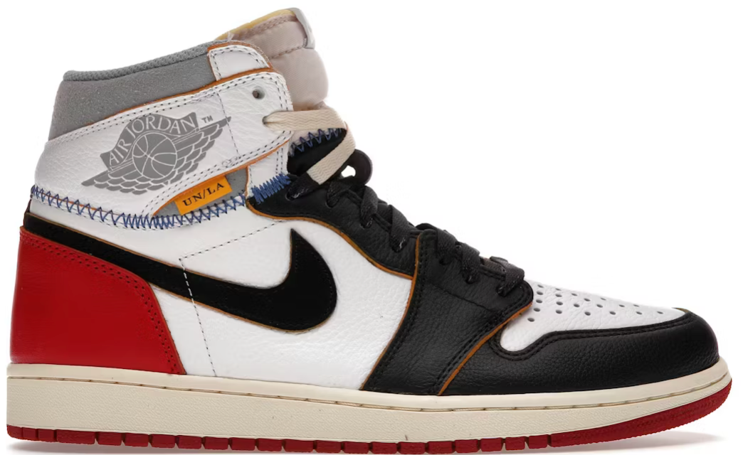 Jordan 1 Retro High Union LA Black Toe U10.5
