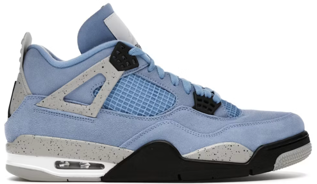 Jordan 4 Retro University Blue U8.5