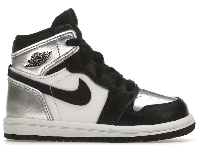 Jordan 1 Retro High Silver Toe