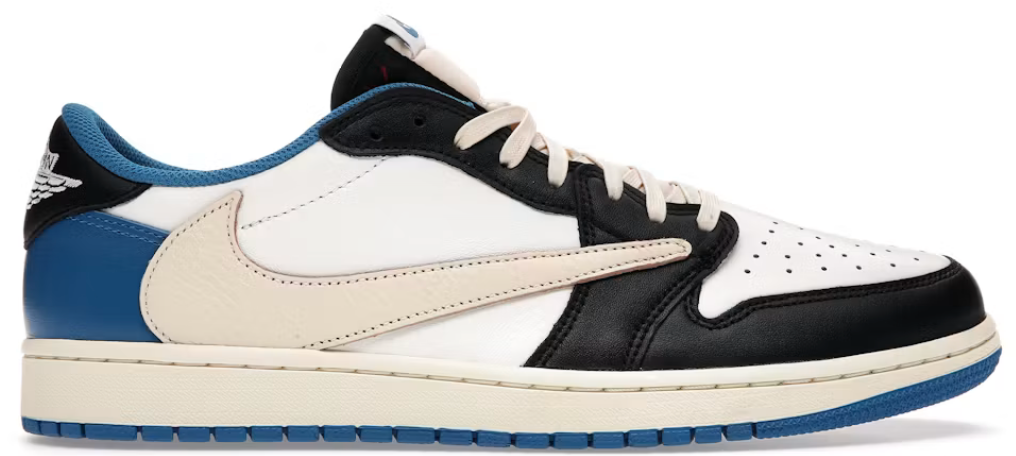 Jordan 1 Retro Low Fragment Travis Scott U9.5