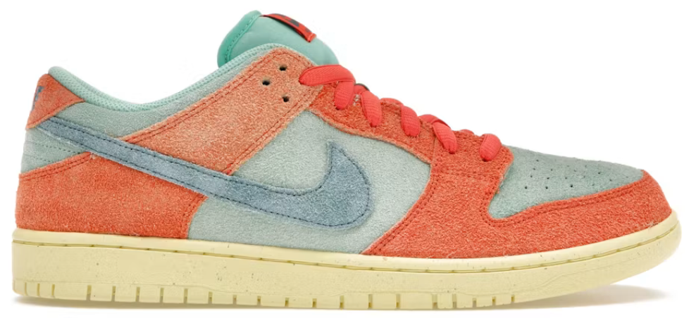 Nike SB Dunk Low Orange Emerald Rise U10